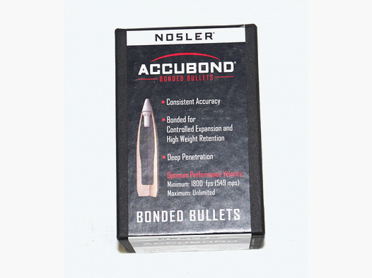 Nosler Geschoße Accubond 8 mm / .323 Spitzer