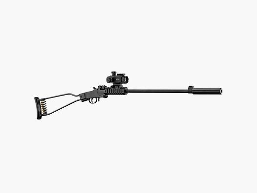 Pack Büchse 22lr Chiappa Little Badger + Rotpunktvisier + Schalldämpfer