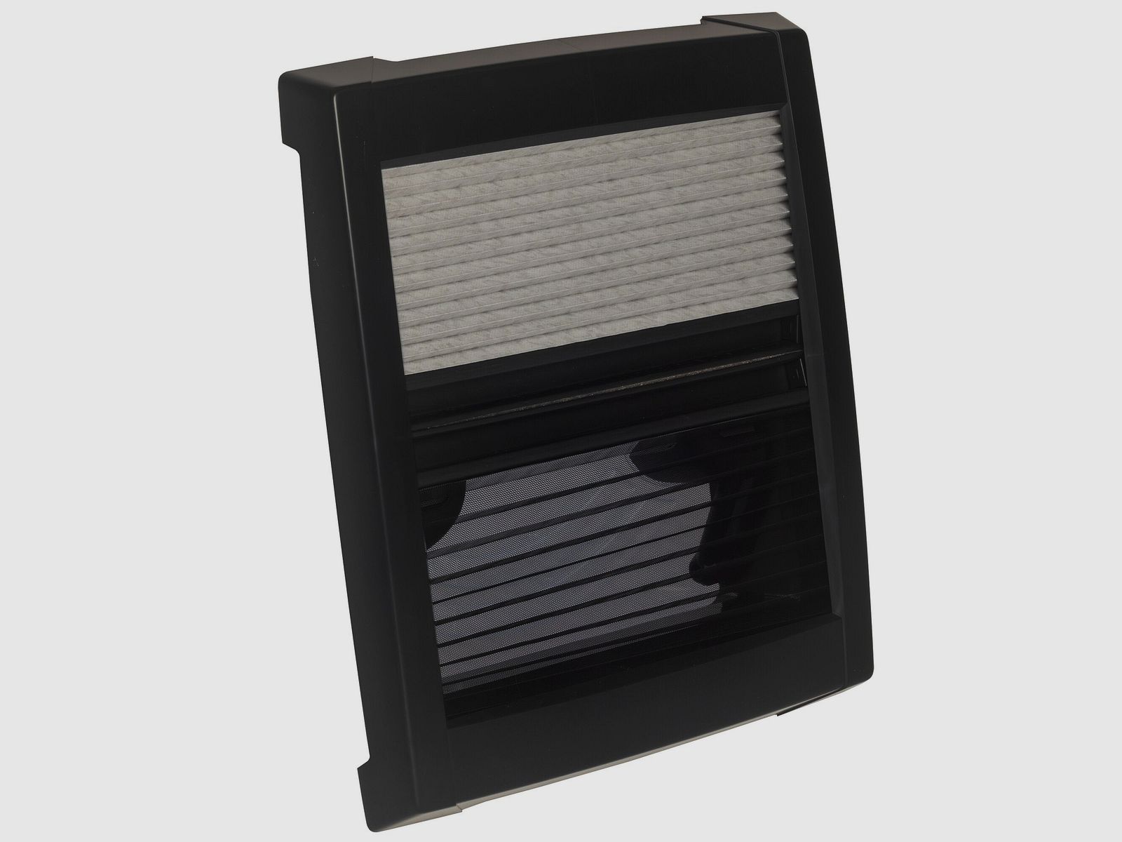 VisionVent S pro dakkap met vliegenraam en verduistering, zwart, afbeelding 1 van 5