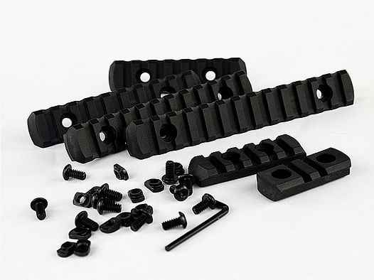 HERA ARMS M-LOK Adapter-SET 6er-SET in Schwarz