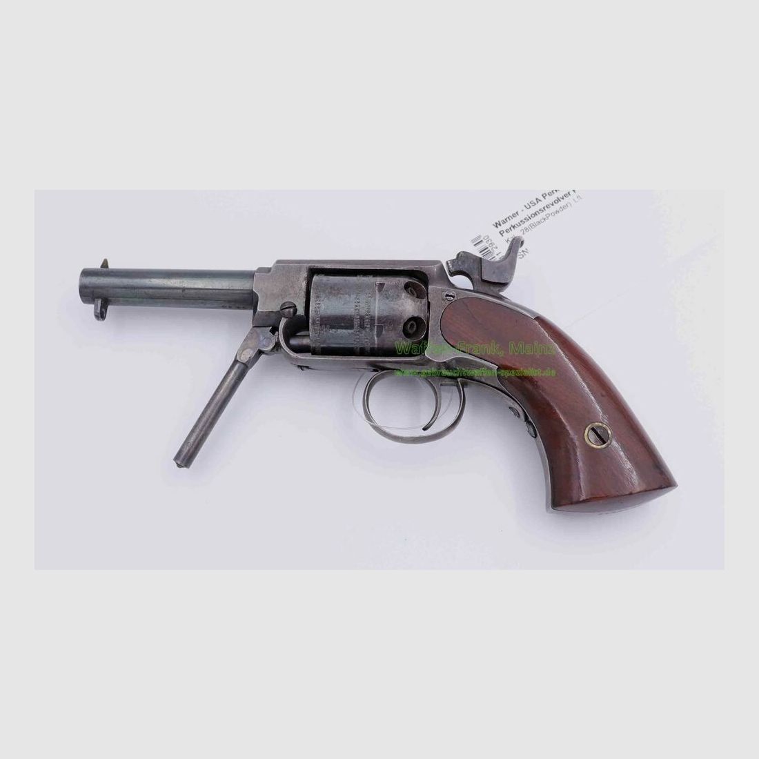 Warner - USA Perkussionsrevolver Patent1857