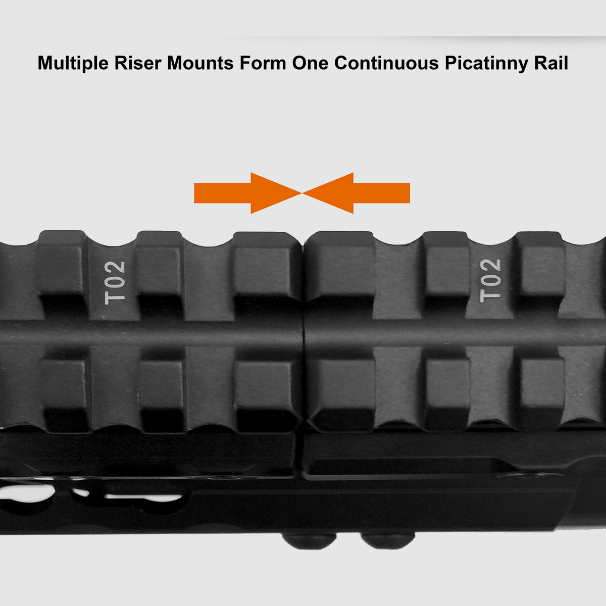 UTG – SUPER SLIM RISER MOUNT 1 INCH, image 3 of 5