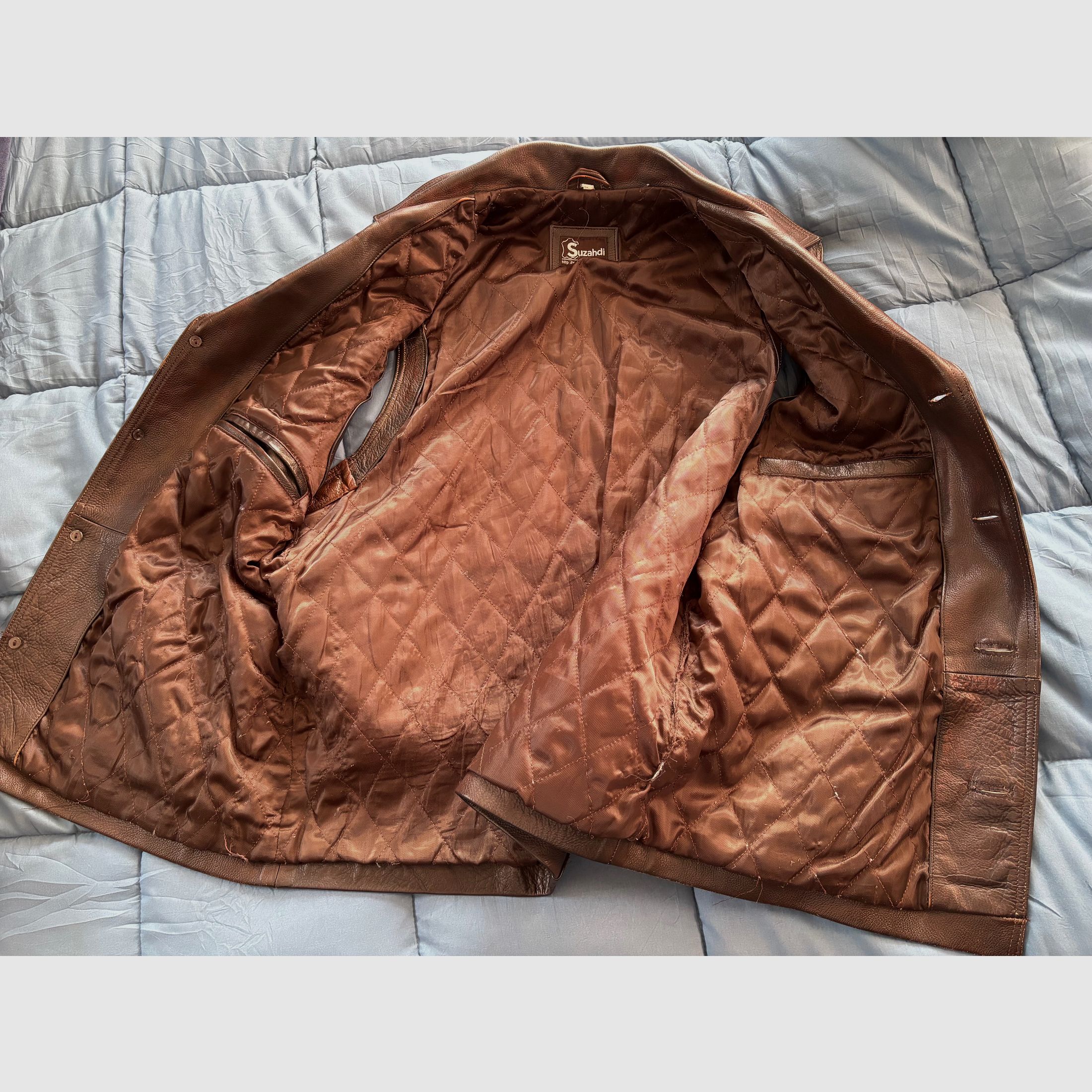 Gilet in pelle Sean Connery Allan Quatermain Safari Weste