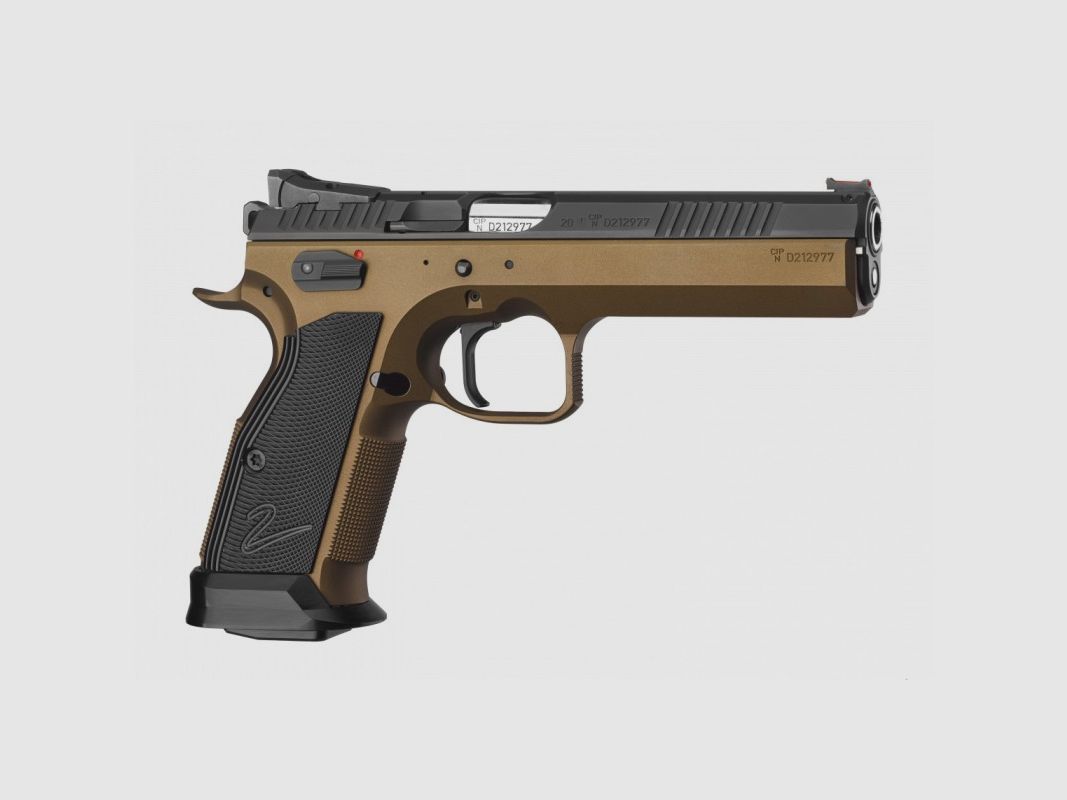 CZ 75 TACTICAL SPORTS 2 DEEP BRONZE 9 PARA, afbeelding 2 van 3