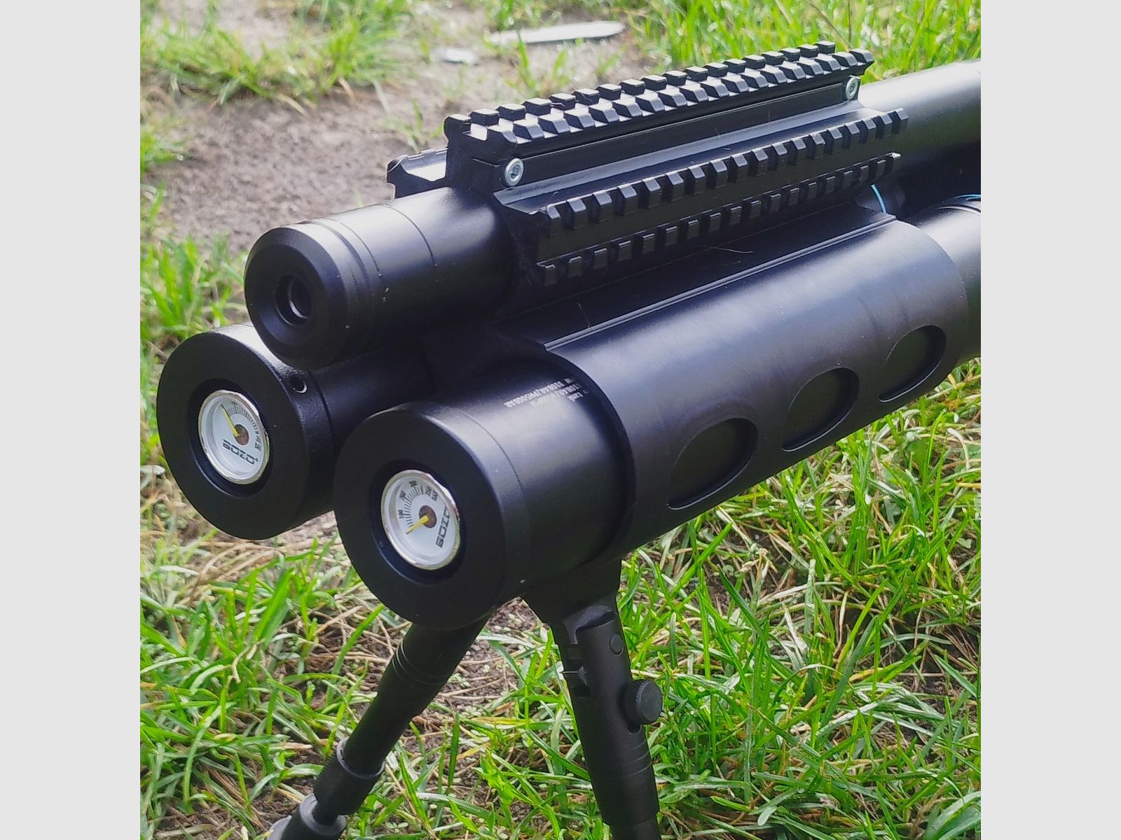 HP Max MK2 Tankklemme für Jad's Doppeltankadapter