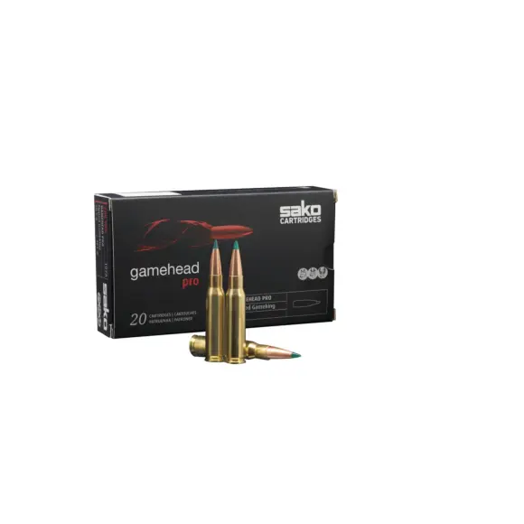 Cartucce Gamehead Pro Sako 30-06 Sprg - 165 gr, immagine 1 di 2