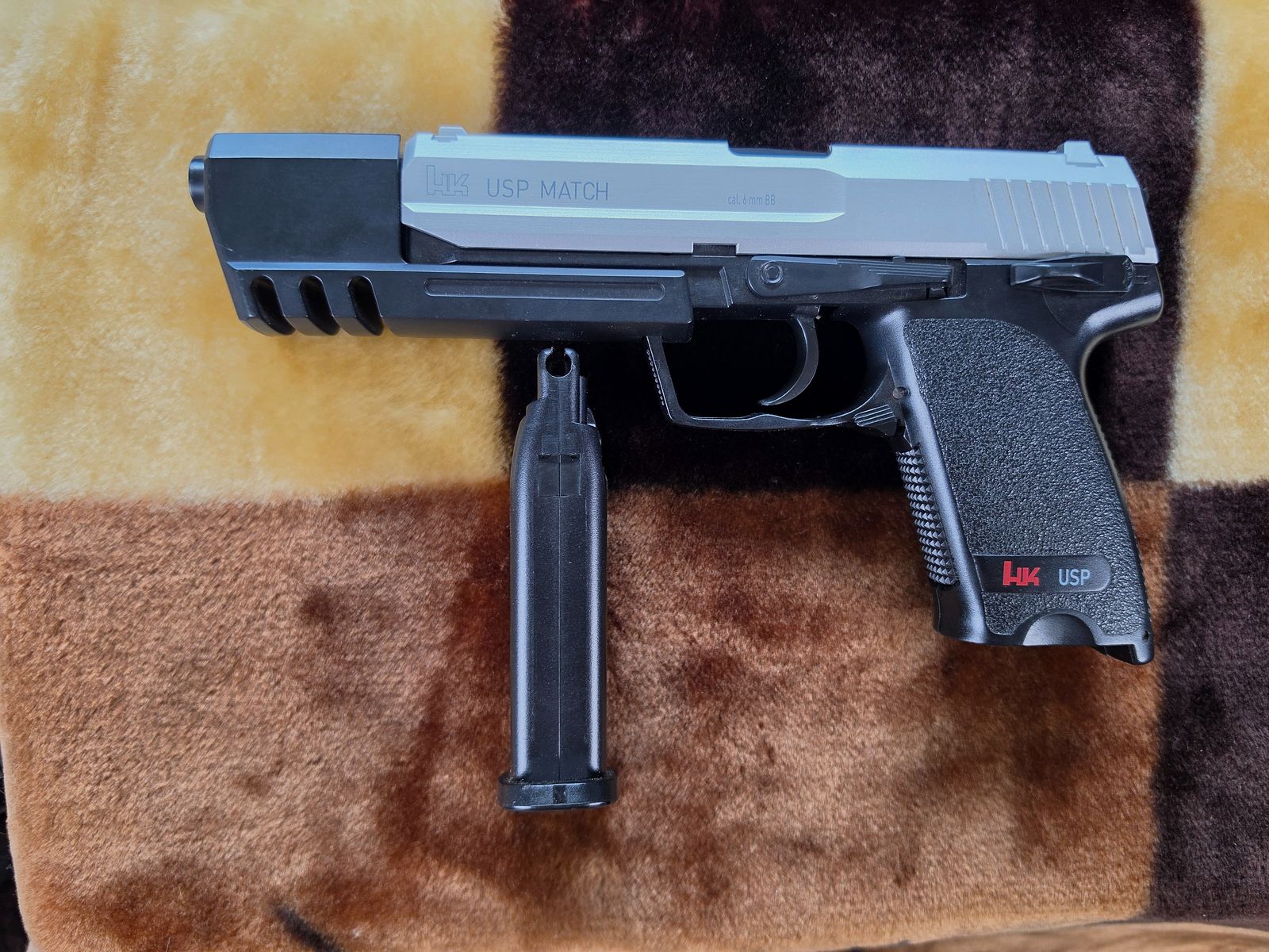 Heckler & Koch HK USP Match Softair / Airsoft Pistole Spring 0,5 Joule mit OVP, Bild 10 von 13