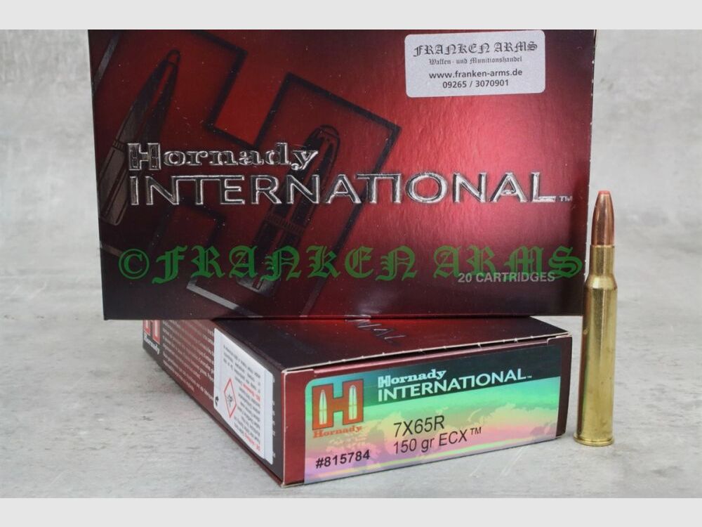 Hornady ECX 7x65R 150gr. 9,7g 20 Stück Staffelpreise
