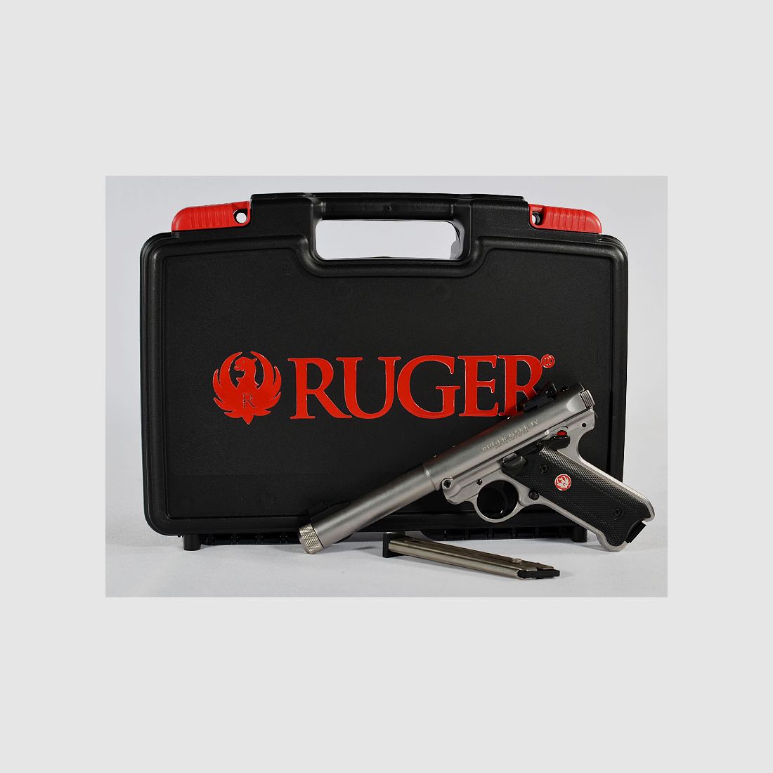 RUGER Mark IV Target 5,5", Inossidabile con Filettatura