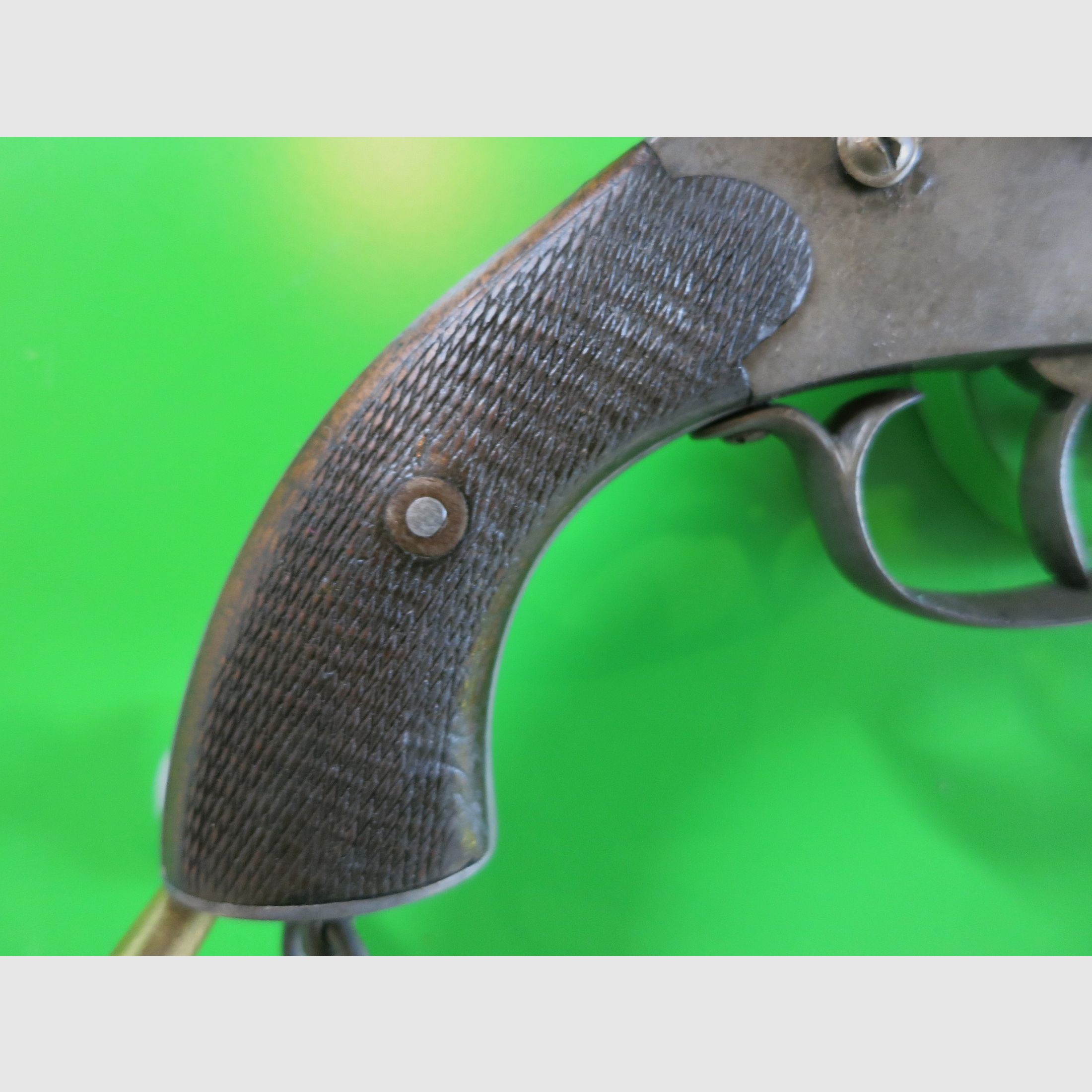 Signal pistol; barrel-less aerial flare pistol JGA (Anschütz) System Eisfeld, cal. 11 mm special cartridge #81-