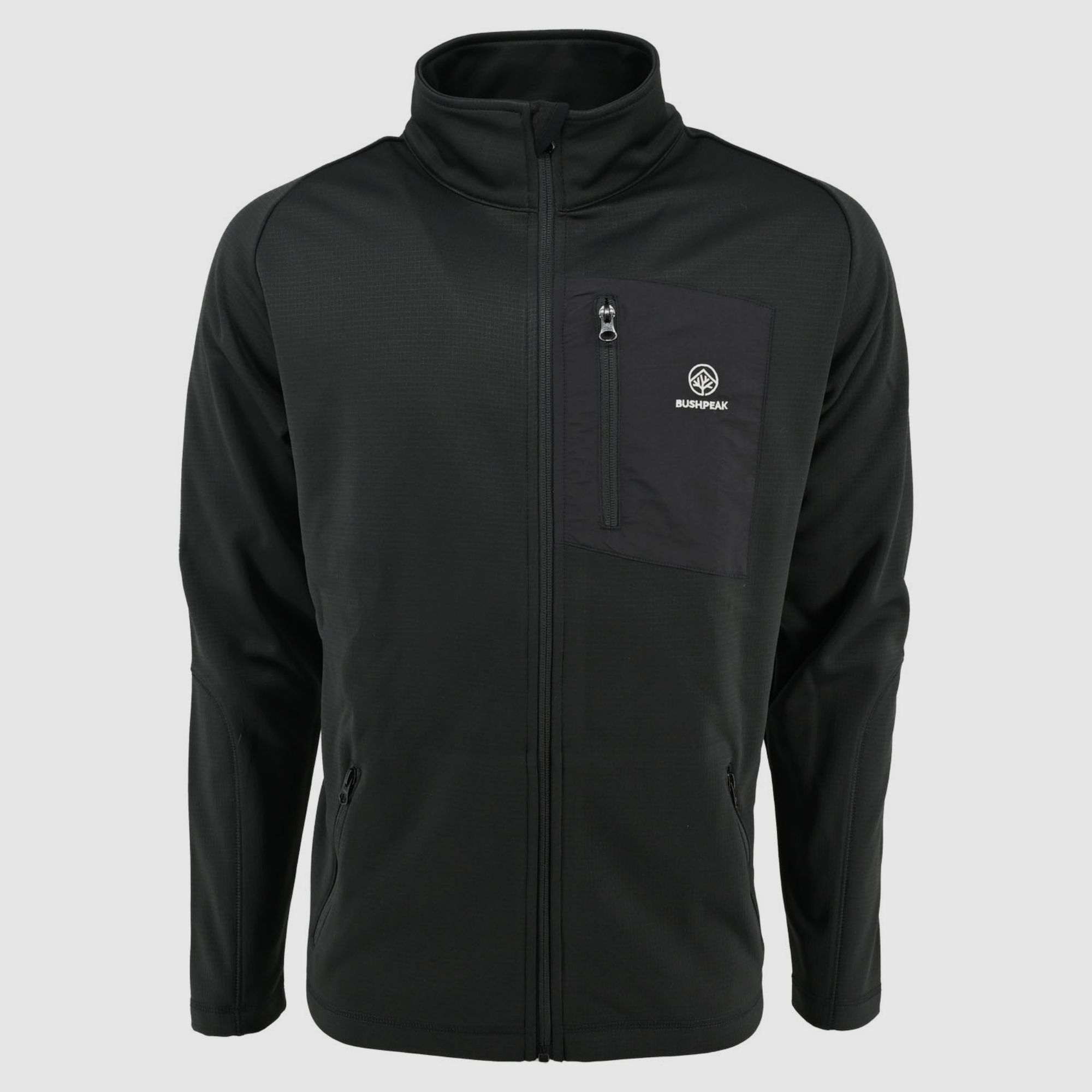 Bushpeak Fleecejacke Midlayer - Iron Shell