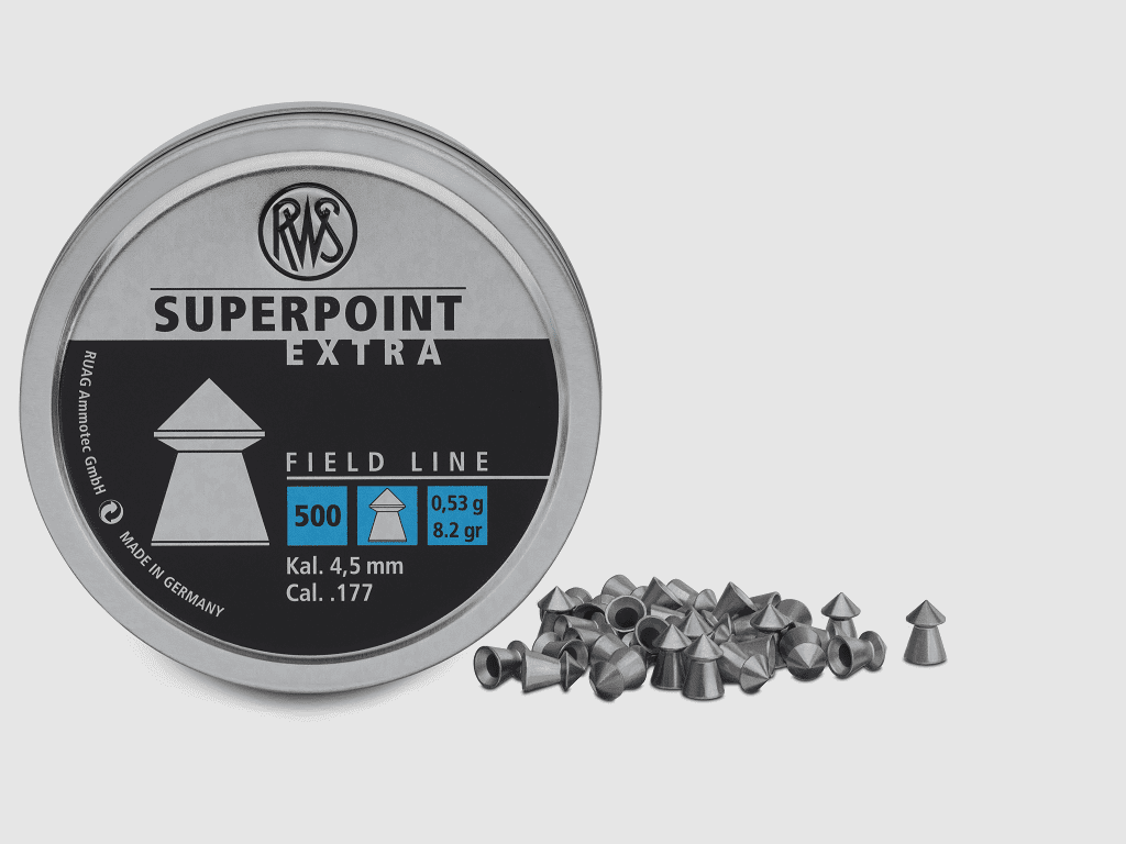RWS S-POINT Diabolo 4,5 mm 0,53 g 500 pz