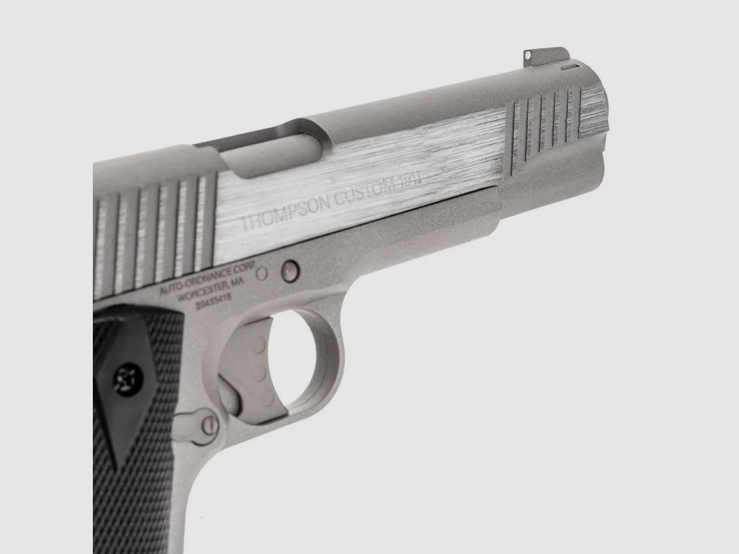 Carabine à air comprimé AUTO-ORDNANCE THOMPSON SILVER 4,5MM, image 6 sur 7
