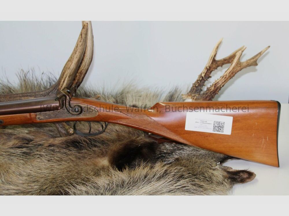 Fusil à double percussion Pedersoli 12 (Poudre Noire)