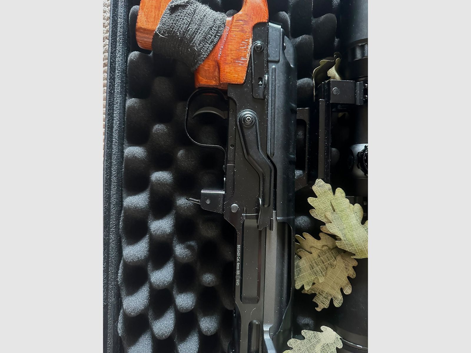 SVD Dragunov Federdruck Airsoft 