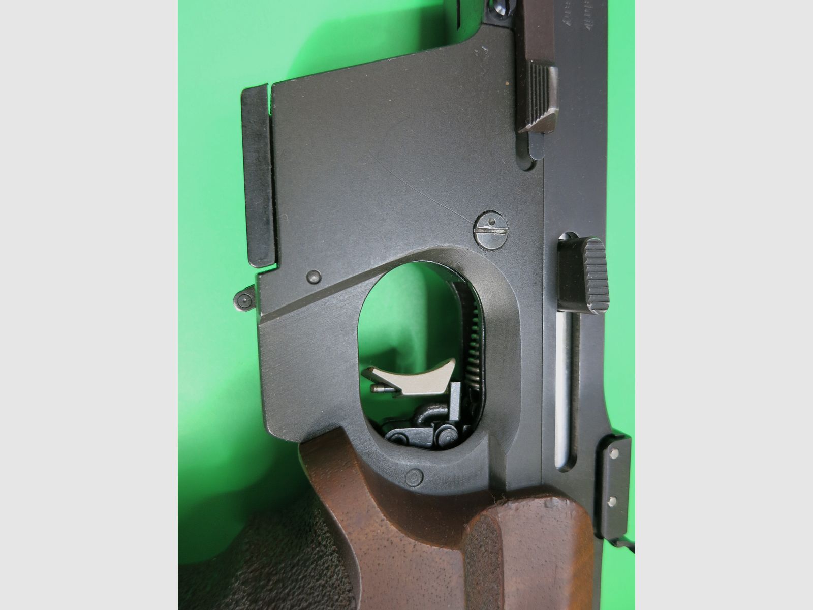 Sport-Pistole Walther GSP Kaliber .22lr, Sport-Griff, weltweit beliebteste Sportpistole, aktuelle Abzugsgruppe      #49
