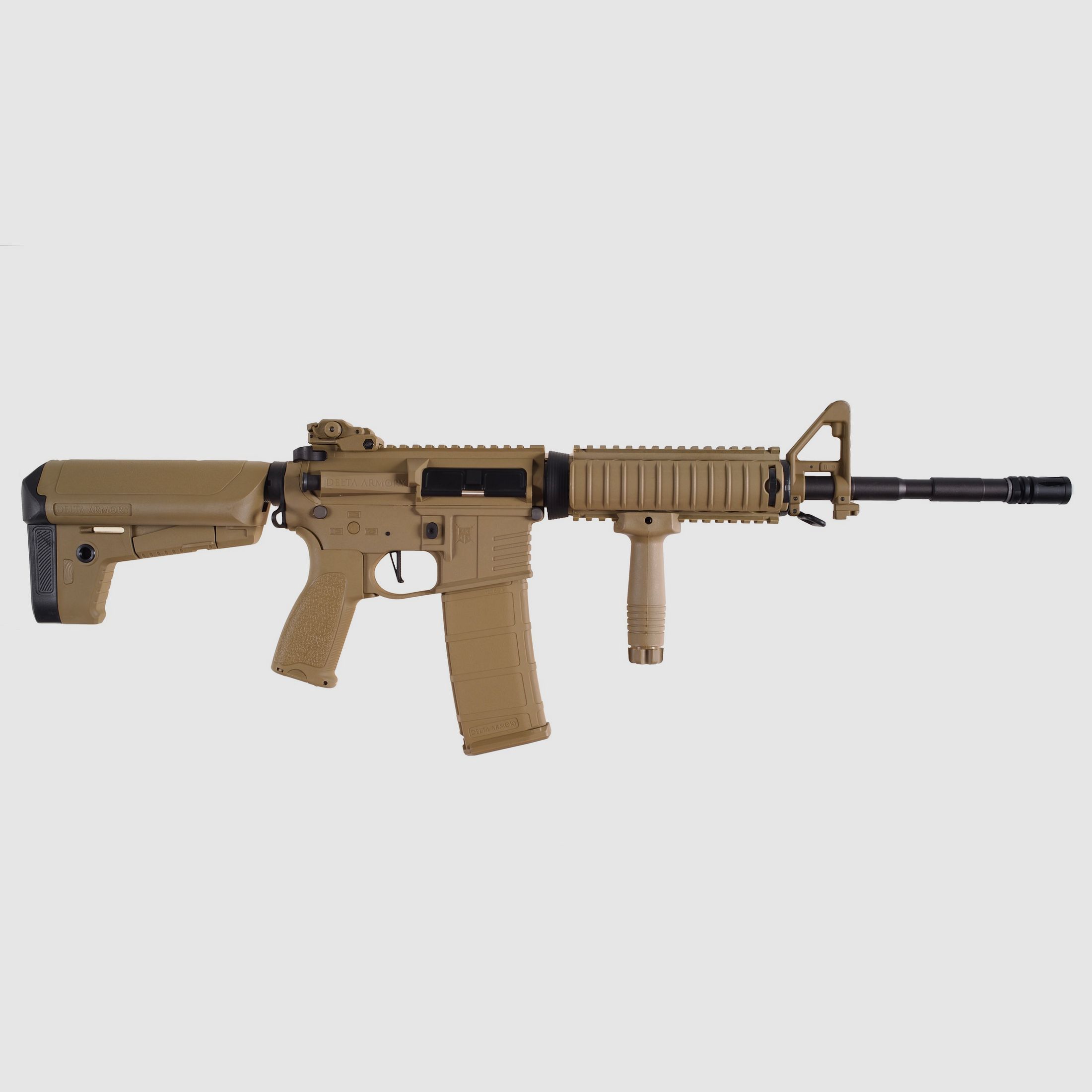 AR15 RIS Charlie ETU (Tan) max. 0,5J Delta Armory