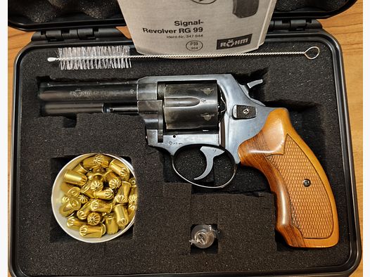 Röhm RG 99 zwart oude PTB 452 van 1994 + munitie