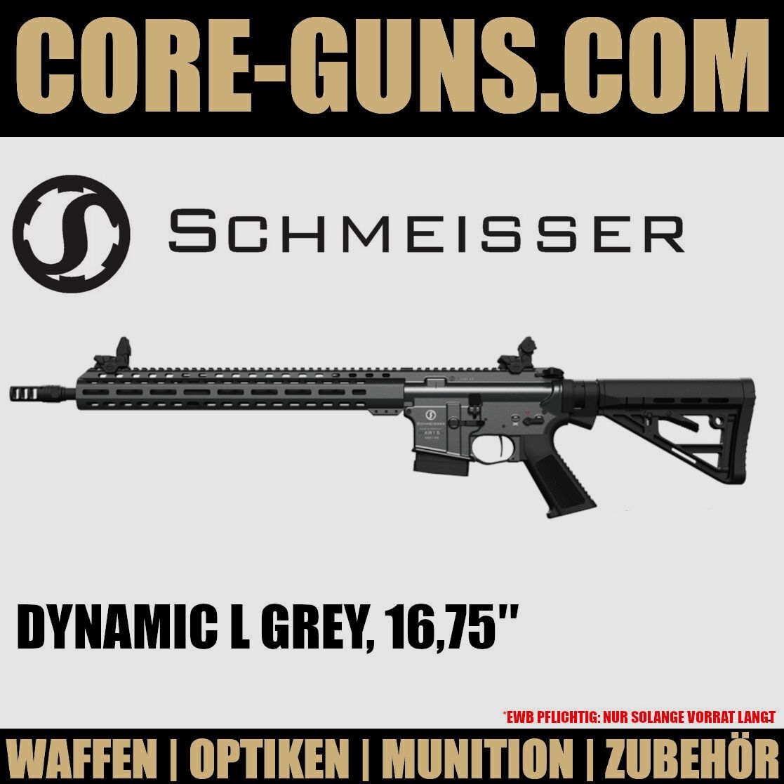 SCHMEISSER AR15 DYNAMIC L GREY, 16,75″ 223Rem  UVP: 3238€	 Schmeisser Dynamic L Grey auch in schwarz und FDE verfügbar