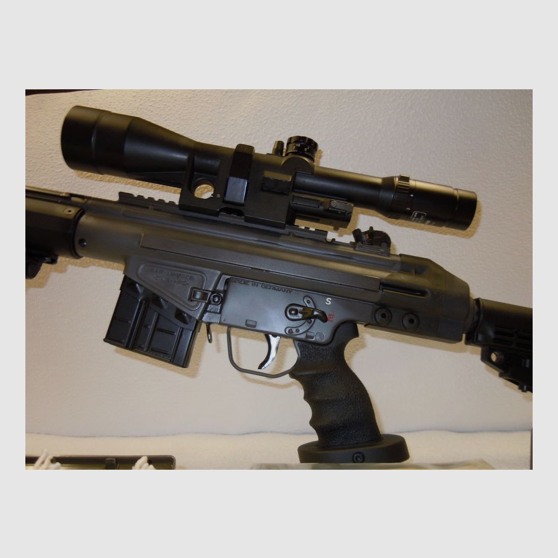 Schwaben Arms GmbH SAR M41 Komplettset mit Bodenstück Adapter und TDI, CBS, CAA Schaft für SAR M41, HK41, G3/Klone