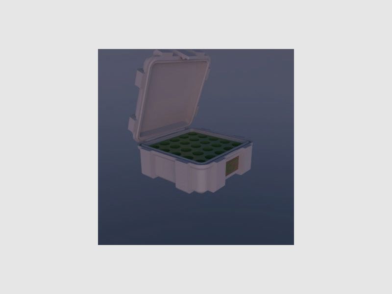 Filamelt Munitionsbox / .357 SIG / ‘Klappdeckel’ / Patronenbox, Ammo Box