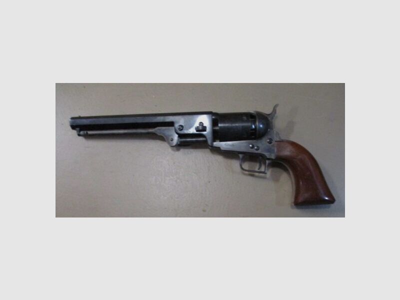 Ungeschossener Vorderladerrevolver Colt .36 aus den 70ern