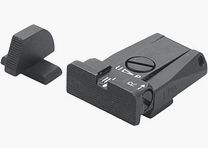 LPA SPR94BE07 Micrometer Sight Set for Beretta 92A1, 98A1, M9A3 and 90TWO – Black Sight Picture