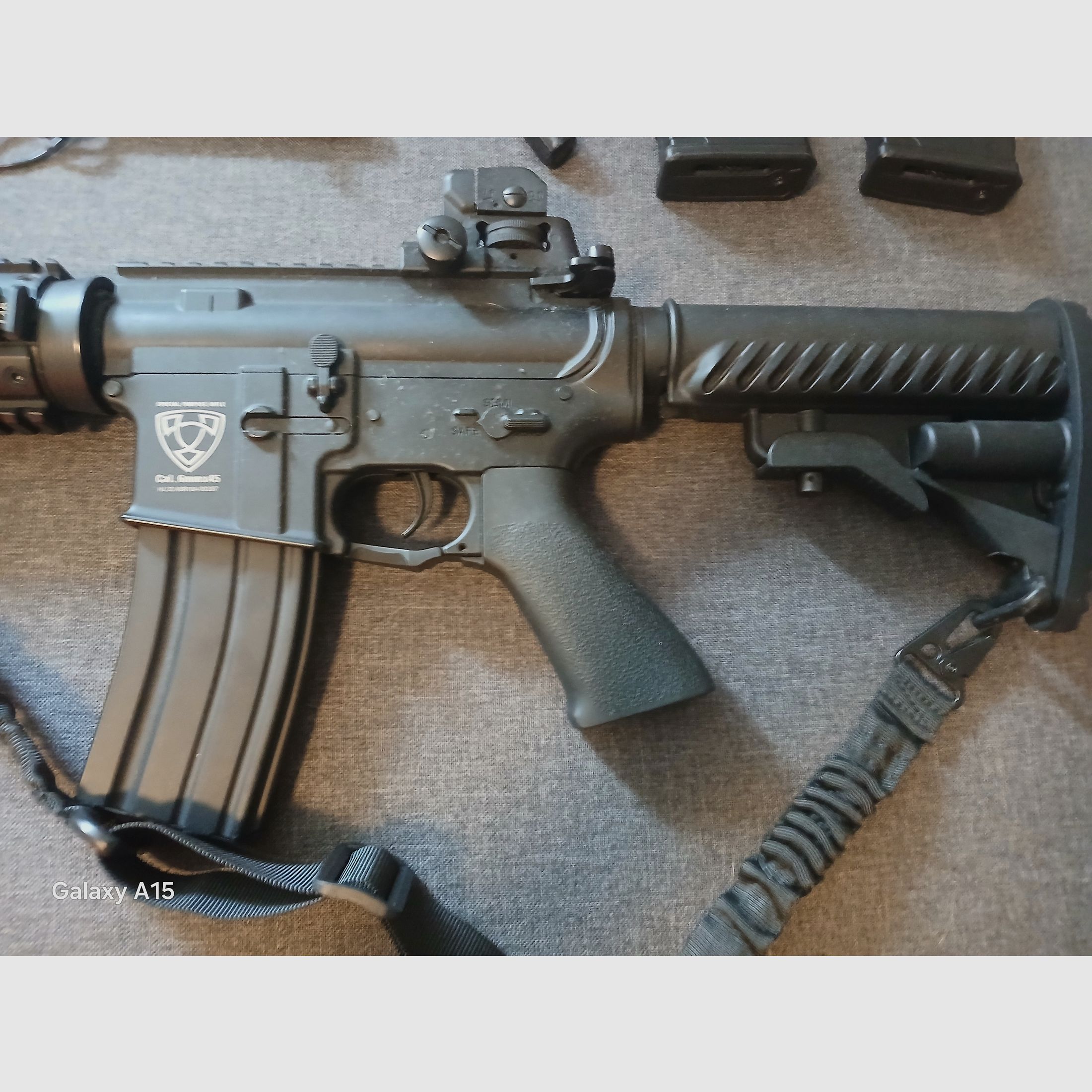 APS M4A1 RIS ASR-Series Vollmetall BlowBack 