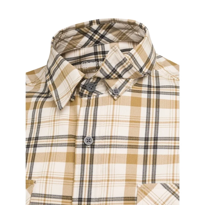 Camisa BERETTA Cadet Frontier Ivory Check LU991, imagen 4 de 6