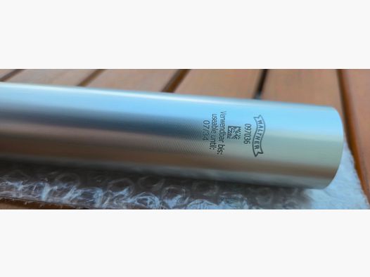 Kartusche / Pressluftkartusche Walther LP 500 LP 400 AP 20 Pro Luftpistole - TÜV bis 7/2034