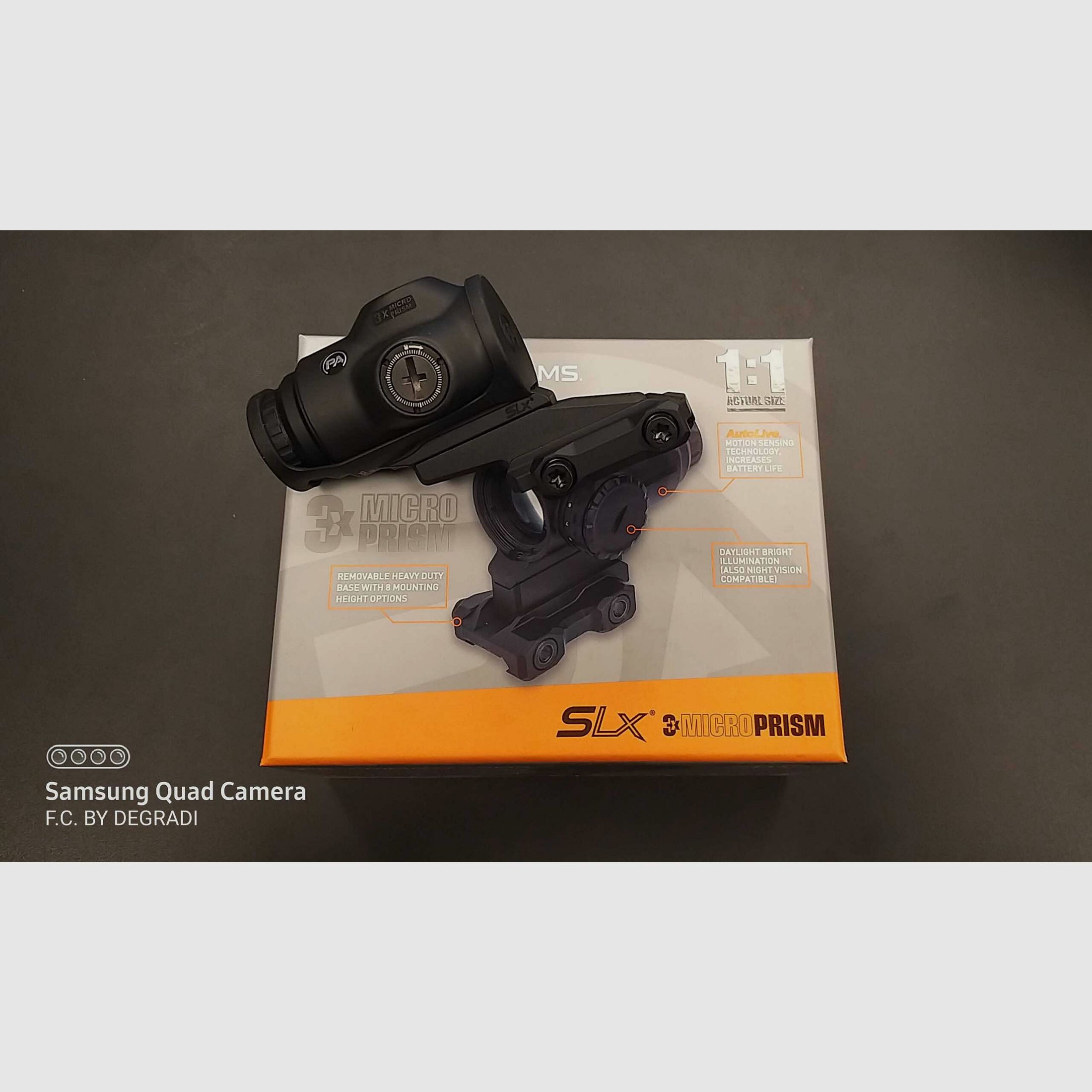 PRIMARY ARMS SLX 3x MICROPRISM, immagine 1 di 3