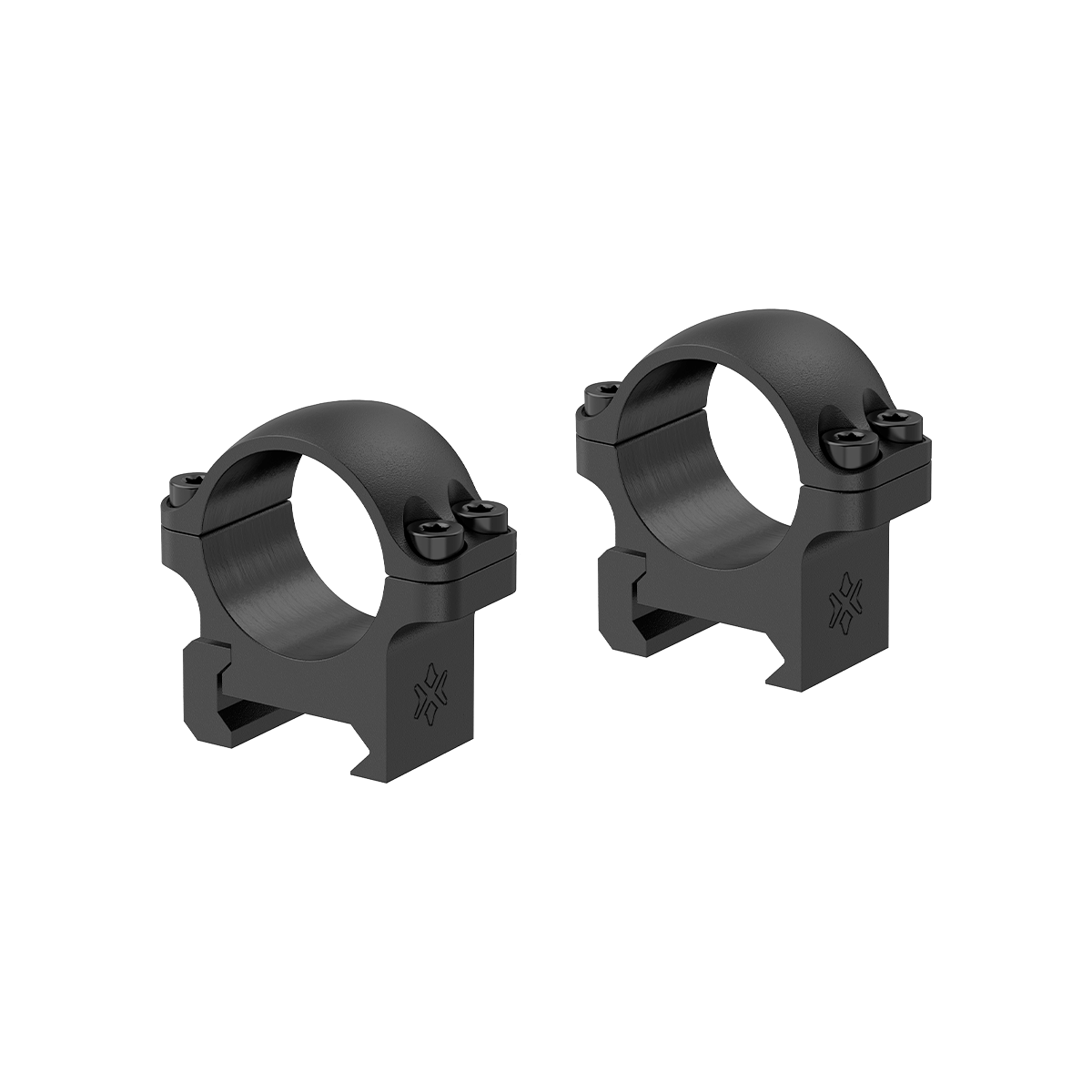 Ringpaar Vector X-Accu, 25,4 mm, 0,75", Weaver-Schiene – niedrig, Bild 3 von 9