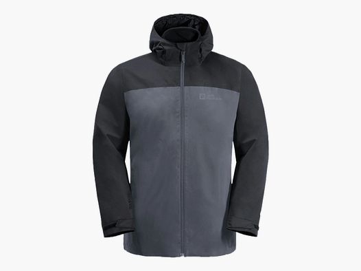 JACK WOLFSKIN Taubenberg 3en1 Veste M Phantom