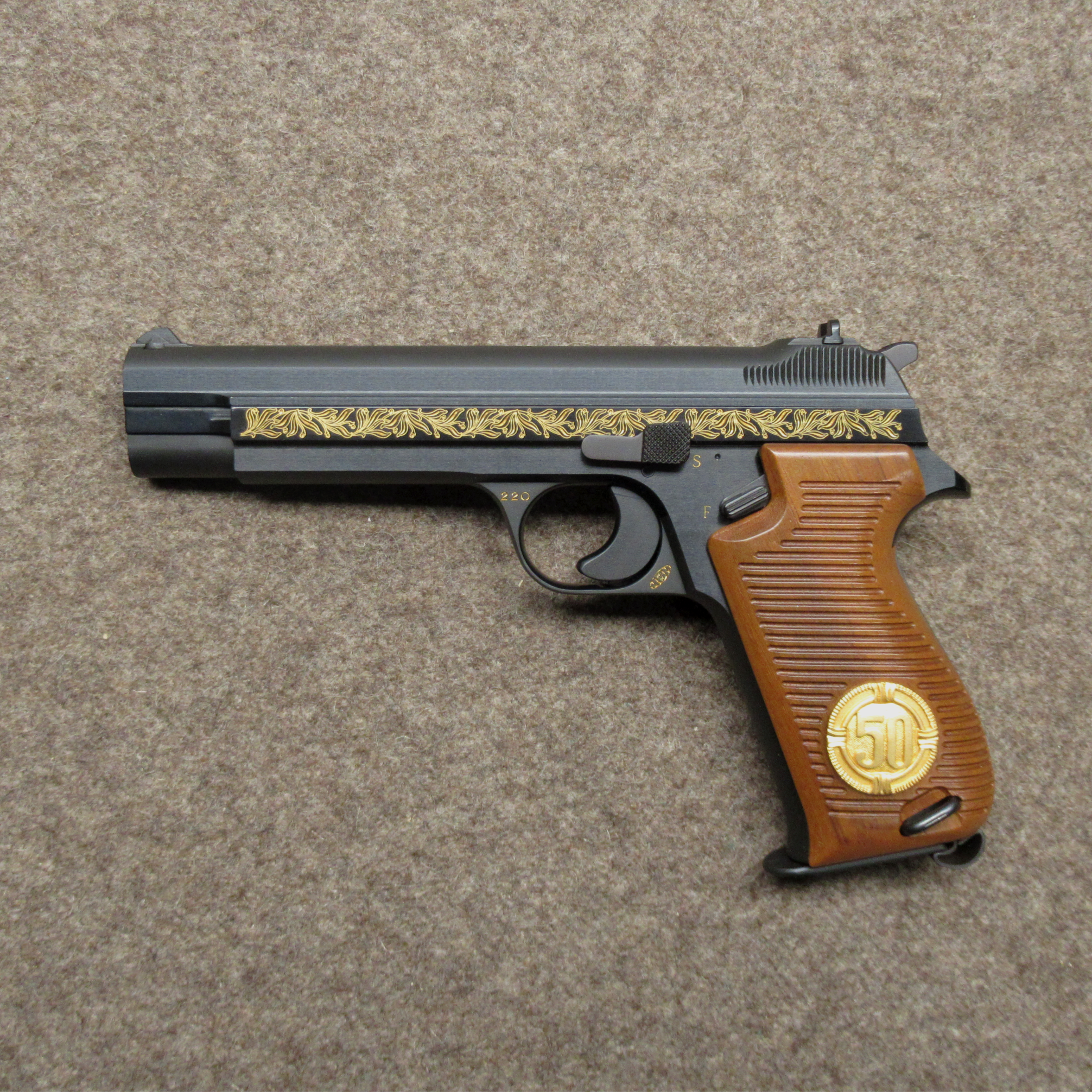 AB-65 Pistole SIG Mod. P210 50 Jahre P210 Kal. 9mm Para, Bild 2 von 8