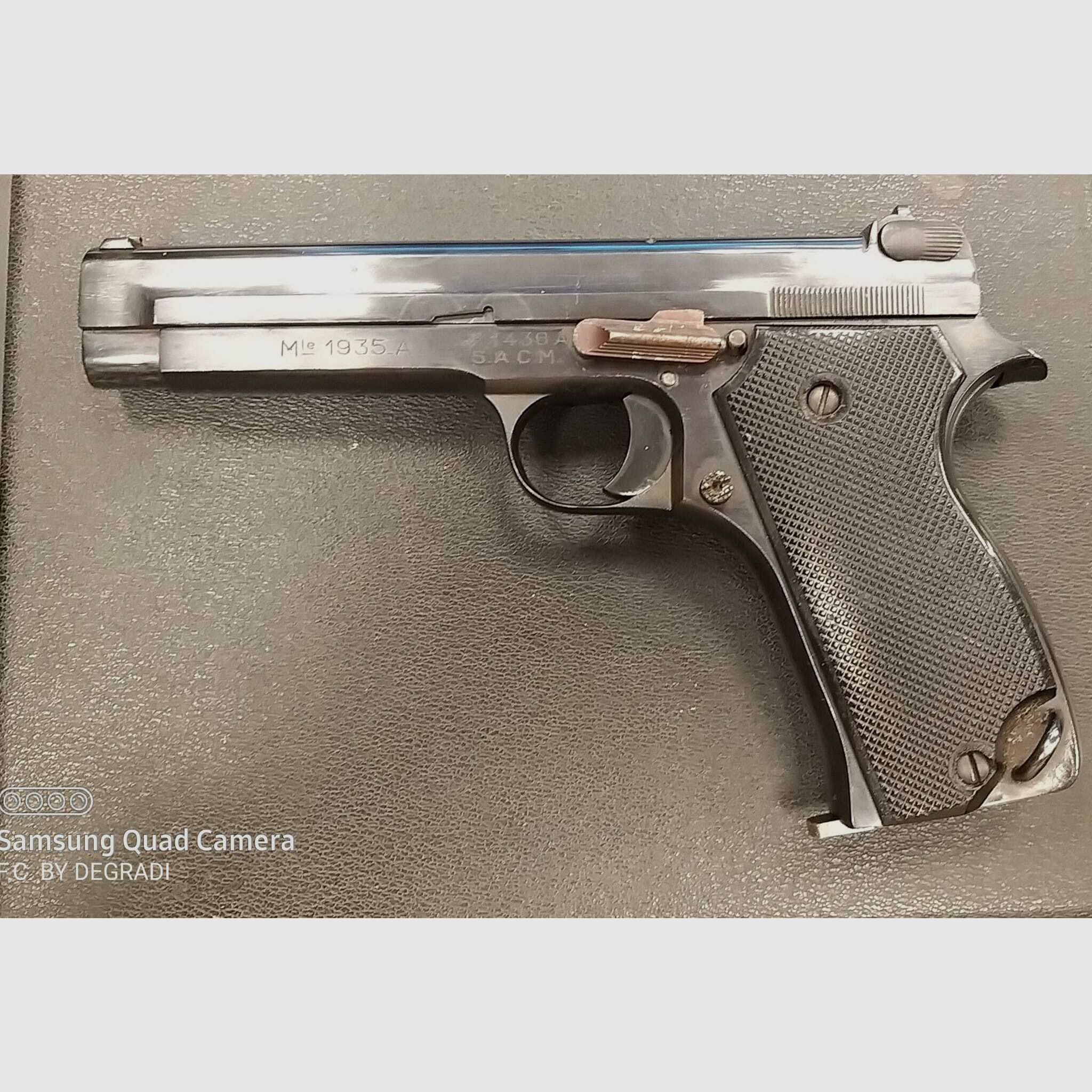 Pistolet S.A.C.M. 1935A KALIBER 7,65 L, zdjęcie 2 z 4