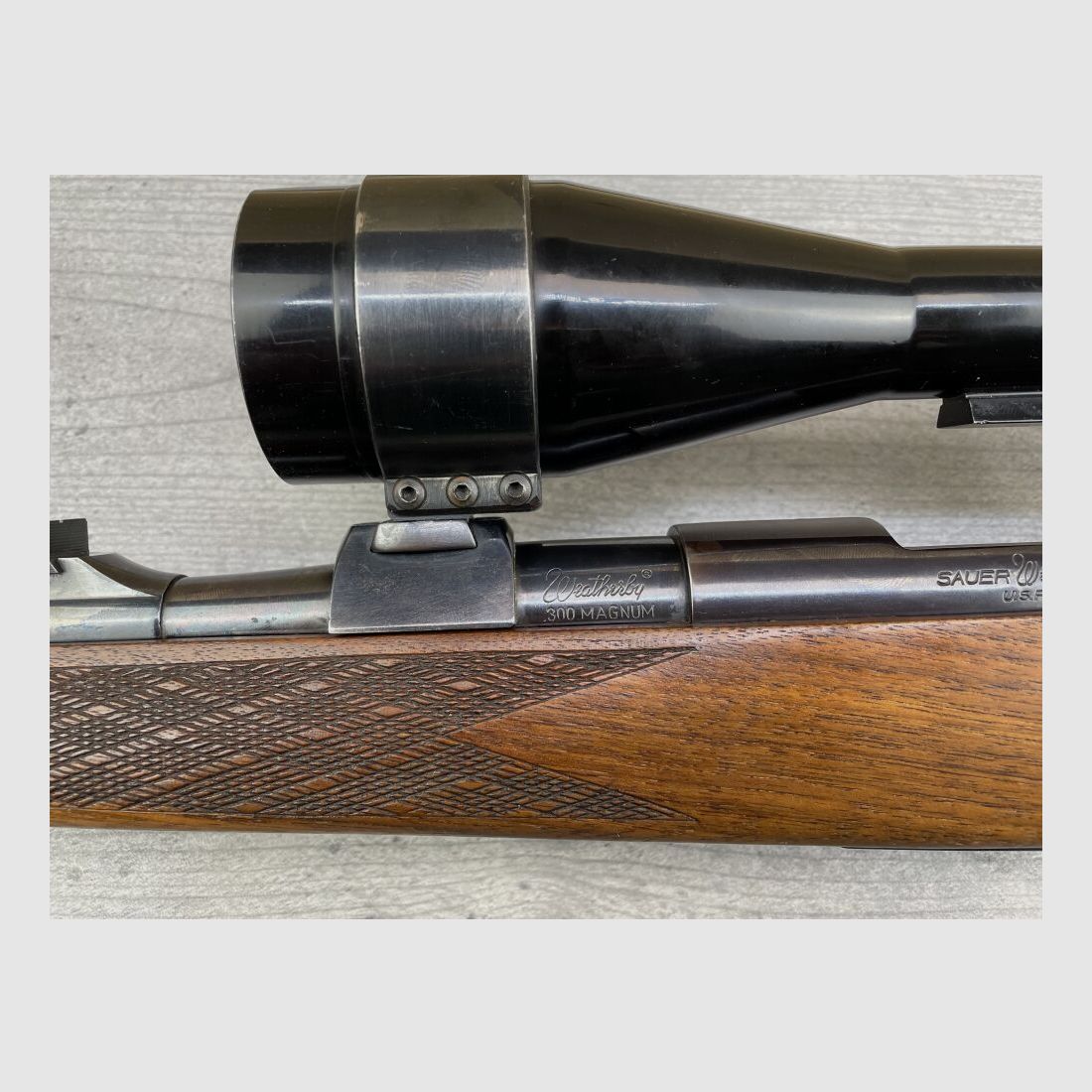 Sauer/ Weatherby Mod. Europa Kaliber: .300 Weatherby Magnum + Zeiss Diavari-D .300WeathMag