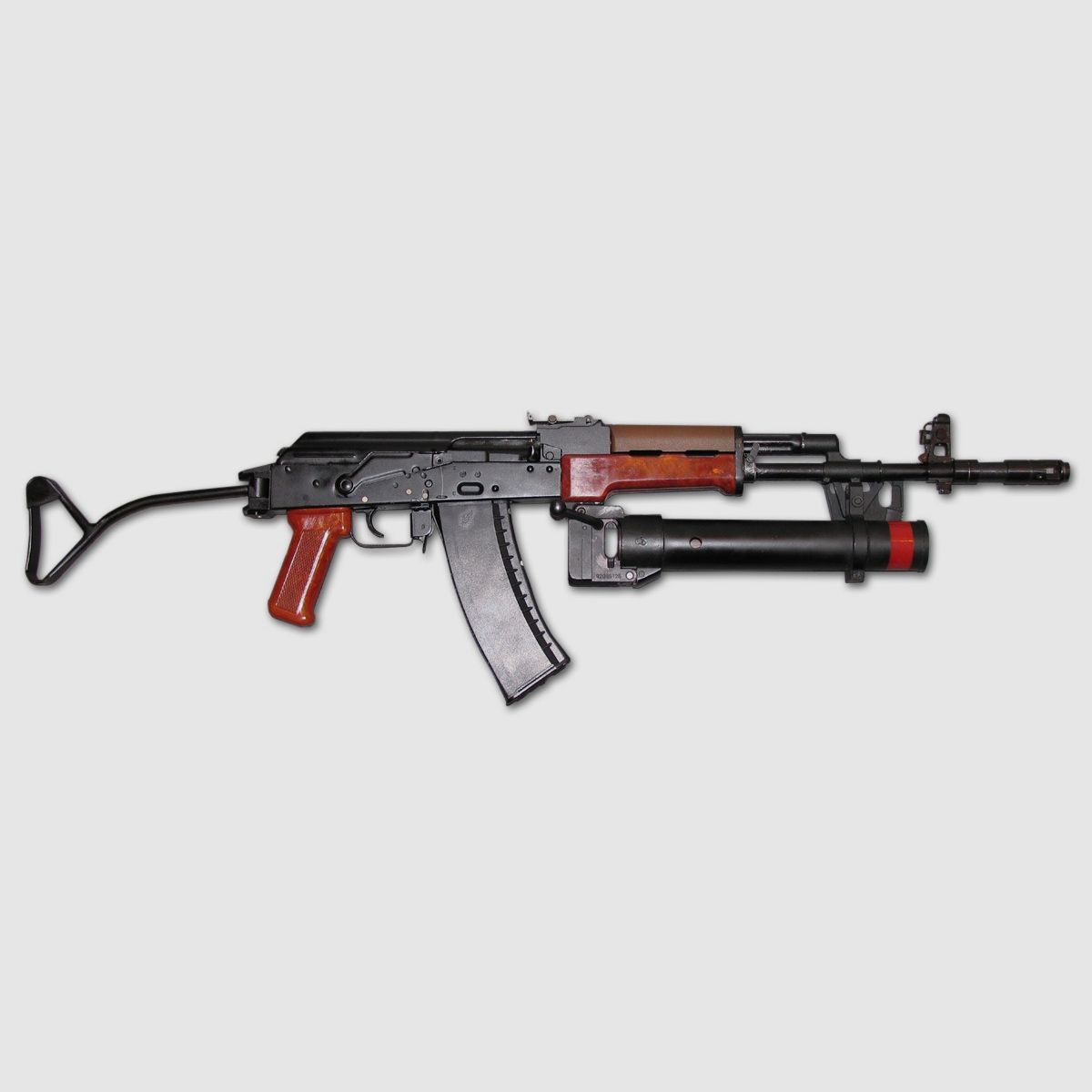 Bakelit handguard wz. 88 Tantal Pallad grenade launcher / Polish AK74 // AK handguard