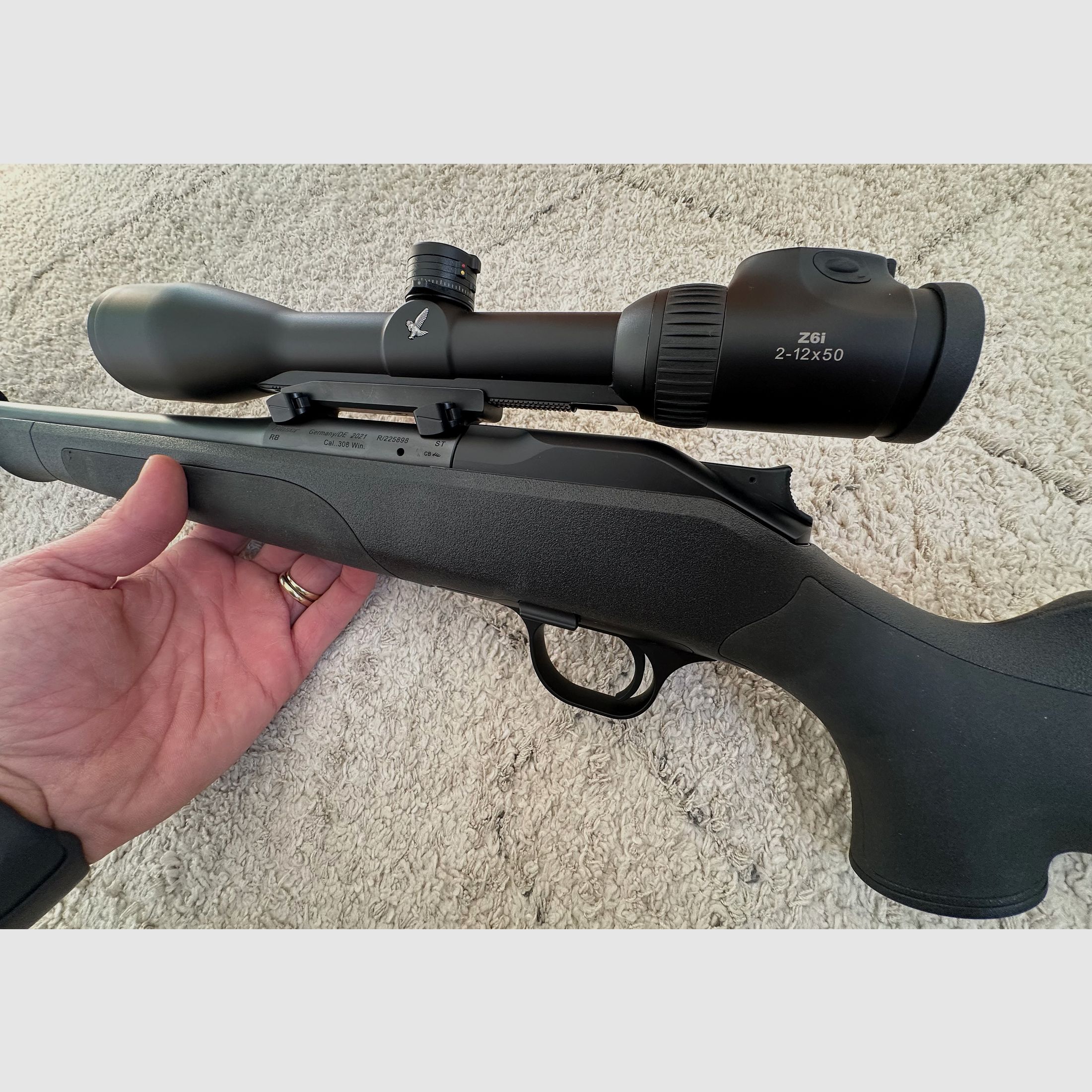 Blaser R8 .308, Swarovski Z6i 2-12x50