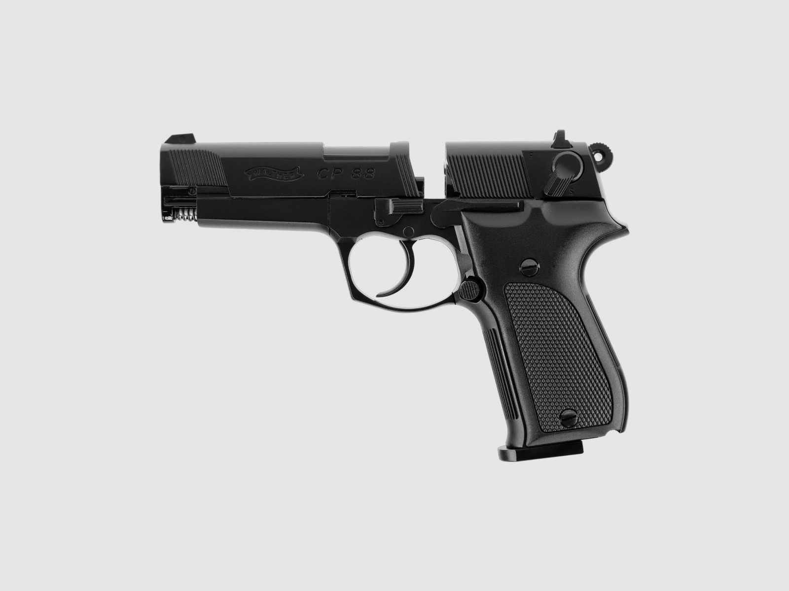 WALTHER CP88 CO2 Luftpistole 4,5mm < 4,0 J Schwarz