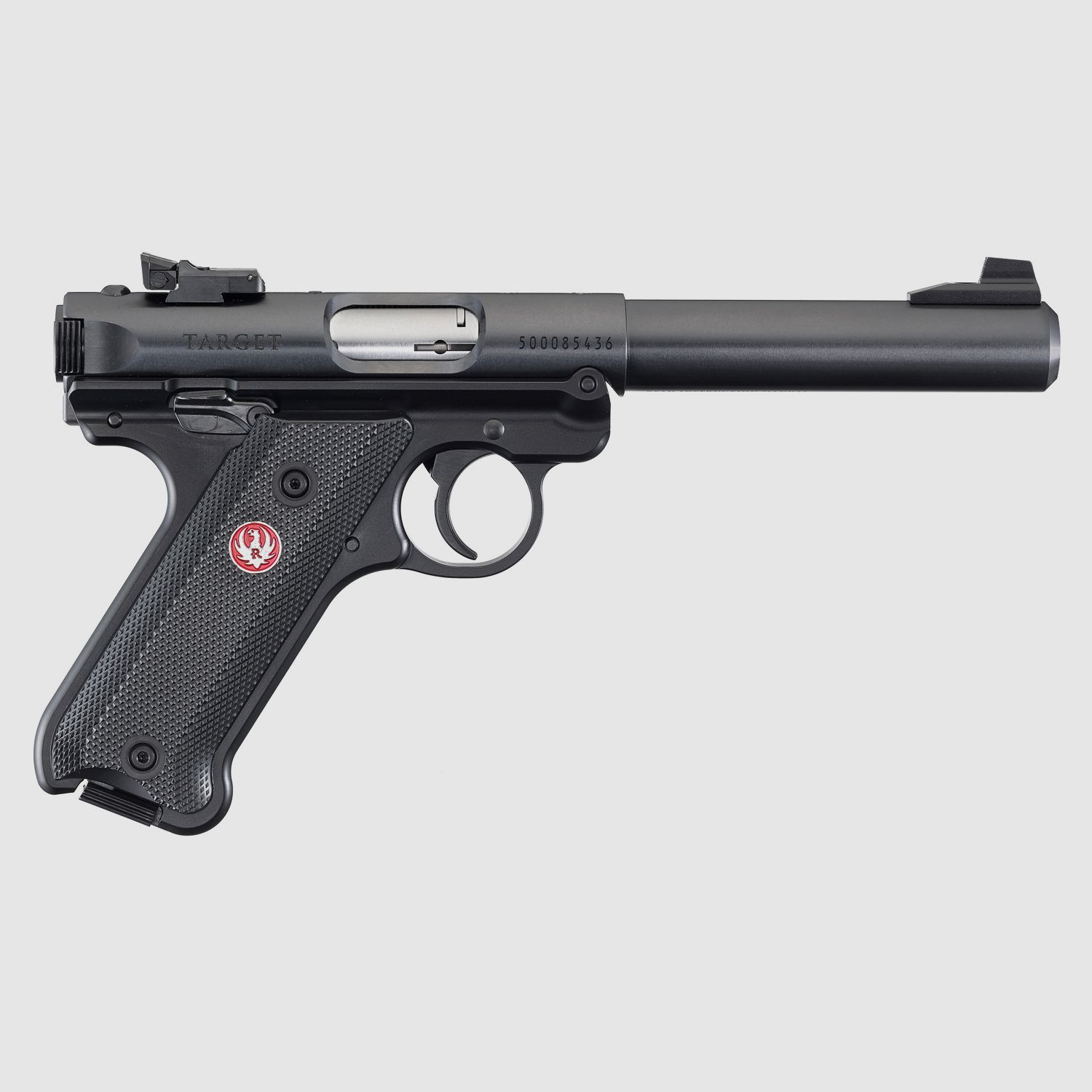 RUGER PISTOLE MARK IV TARGET .22 LR 5,5"/13,98CM BRÜNIERT