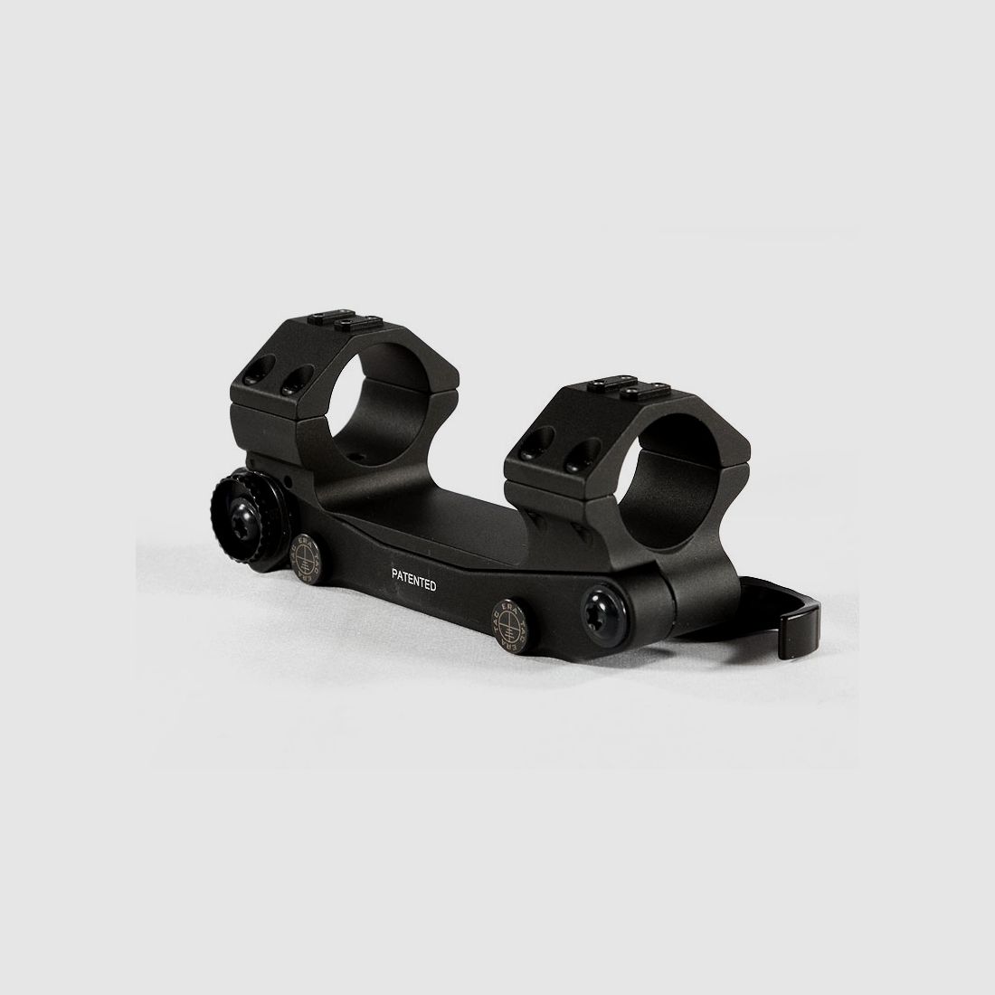 ERATAC block mount with adjustable forward tilt, quick release lever ø 34 mm + 20 mm height (0-20 mrad forward tilt), 351 g