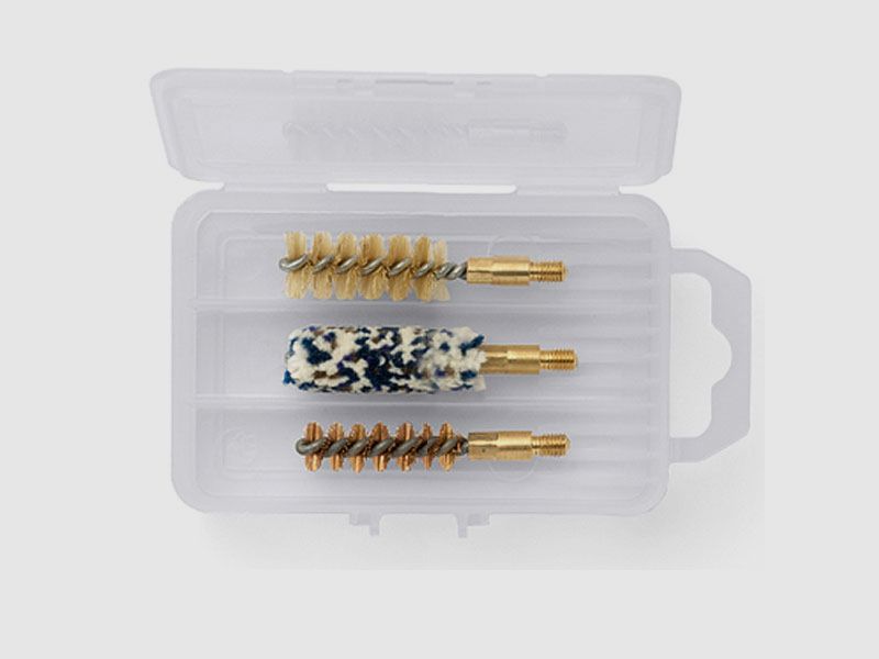 Eyselein brushes extra short for revolvers in a 3-piece set, mixed caliber .44 / .45