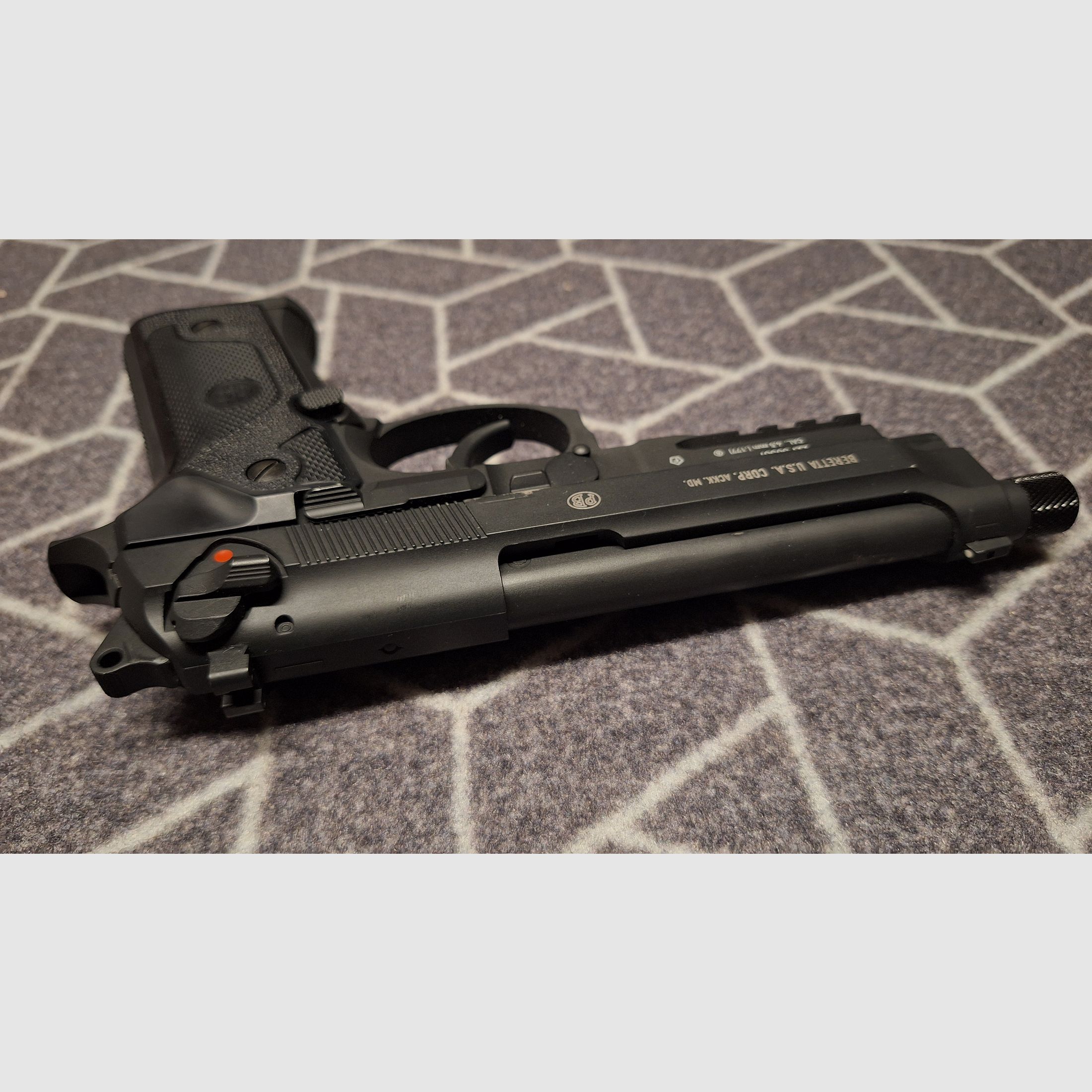 Beretta M9A3 FM CO2 4,5mm BB Blowback schwarz