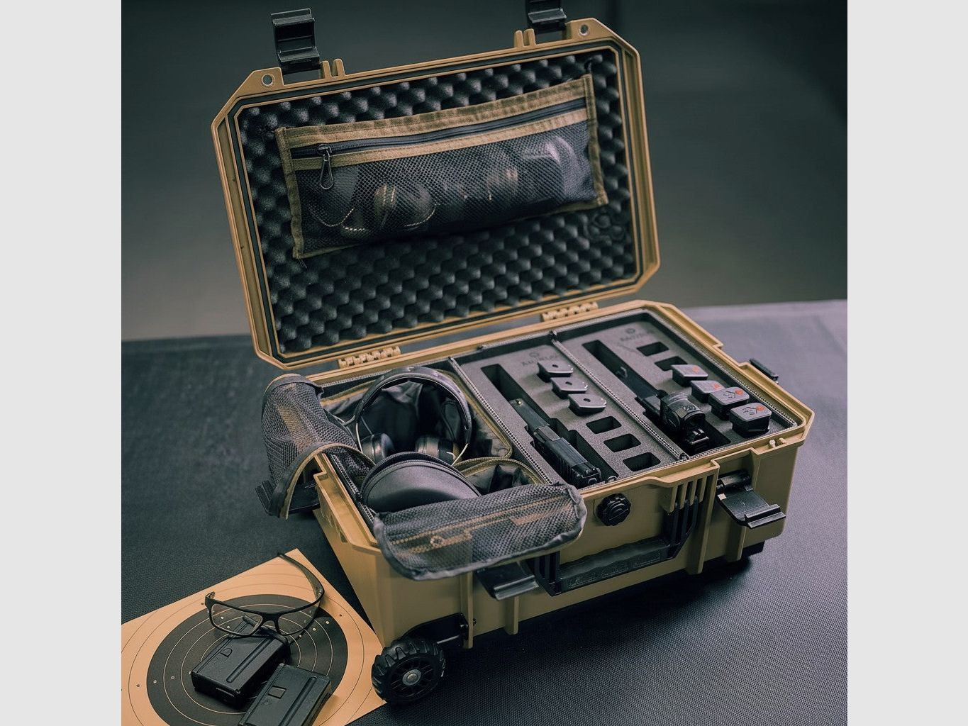 Trolley pour armes de poing grand