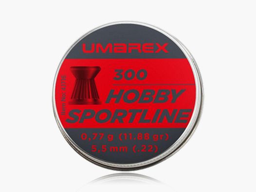 Umarex Hobby Sportsline Flachkopf Diabolos 5,5mm 0,77g 300 Stk