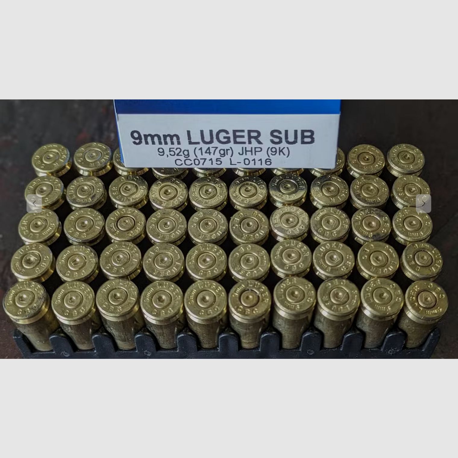 Huls 9mm Luger  °°°°°°°°°°°°°°°°°°°°°°°°°°°°