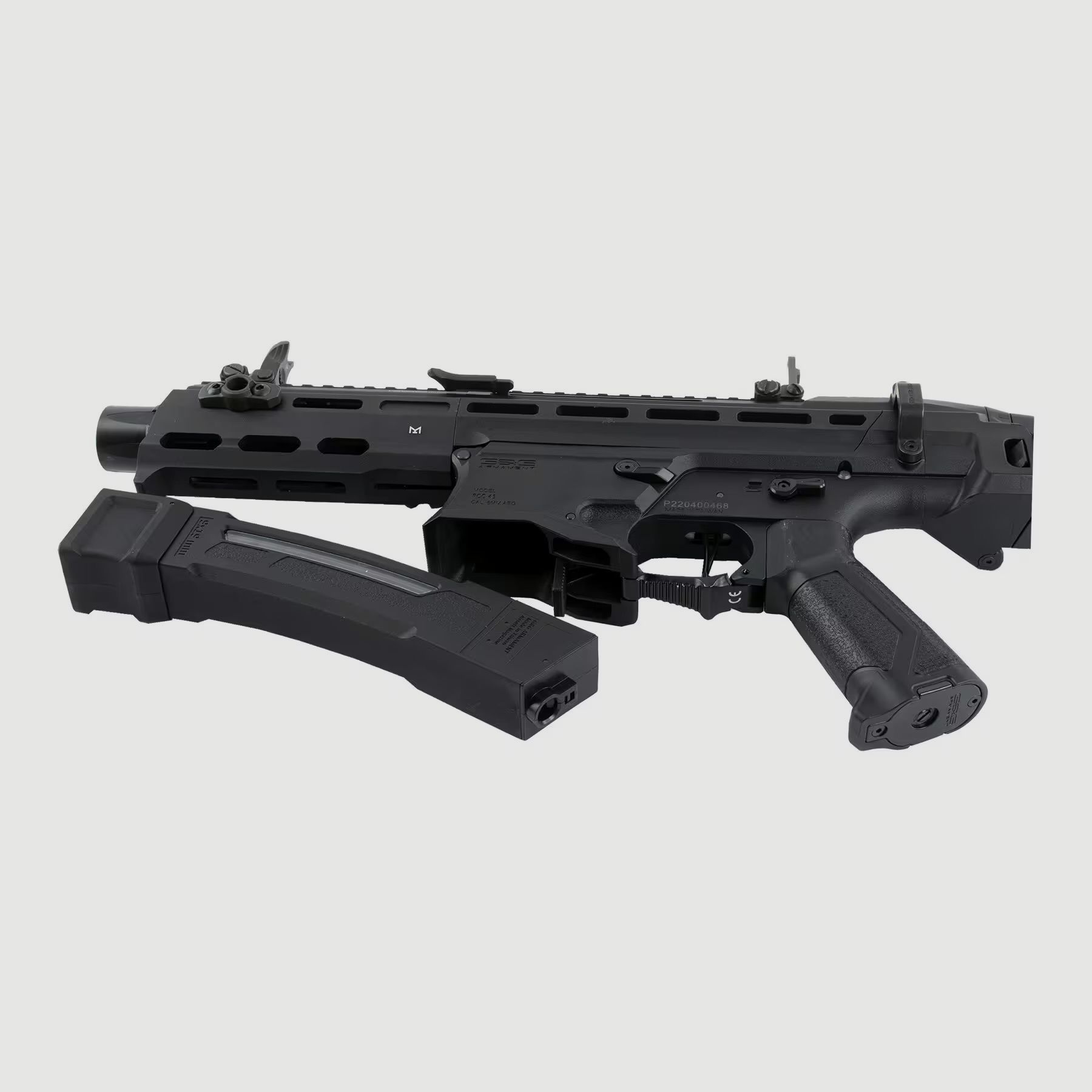 Softair - Gewehr - G&G MXC9 Enhanced AEG E.T.U. - ab 14 Jahren, unter 0,5 Joule + 2 High Cap Magazine