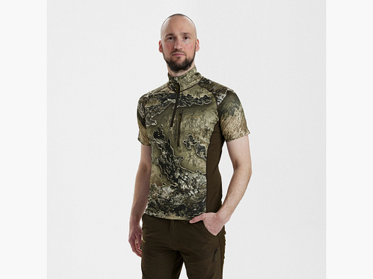 Excape Insulated T-Shirt mit RV-Kragen - REALTREE EXCAPE™ – Größe: 2XL
