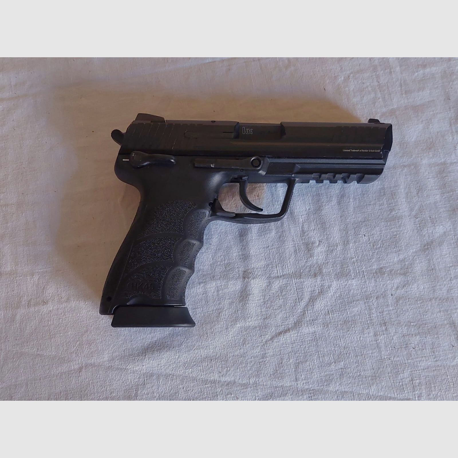 HK 45  6mm GBB + accesorios