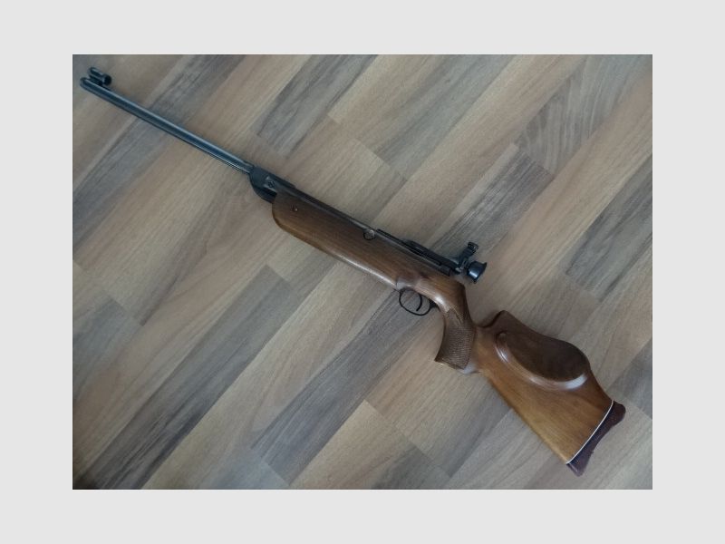 Diana Modell 60 Tiroler Schaft Knicklauf Match Luftgewehr Rarität